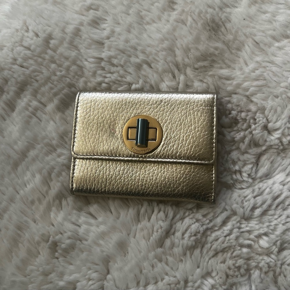 Tiffany & Co. Gold Card Holder